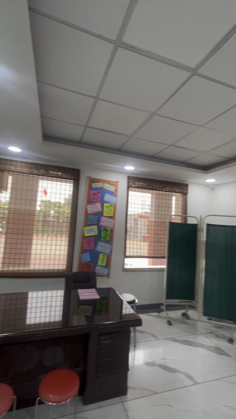 The school infirmary