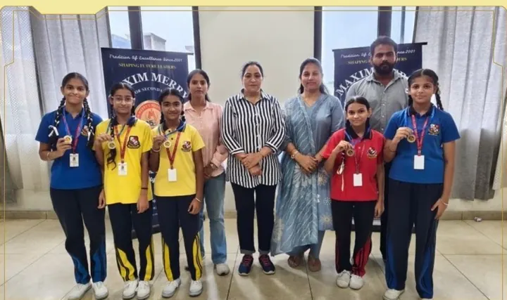 U-14 Girls Chess Team, Second Position, Zonal Chess Tournament