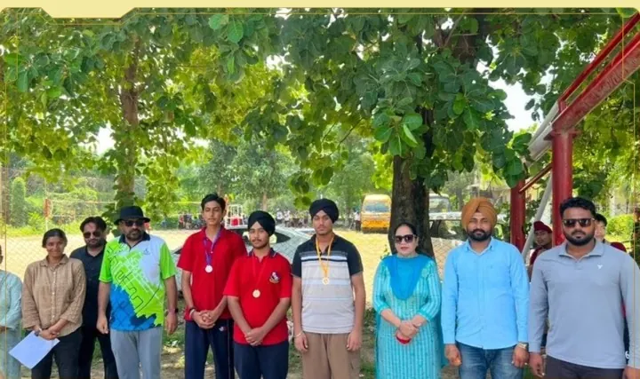 Robinpreet Singh, Gold medal, Zonal Athletics (Hammer Throw)