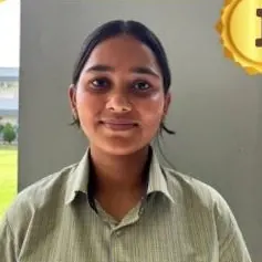 Srishti Jha, Class XII Board Result: 84.6%, 1st in school