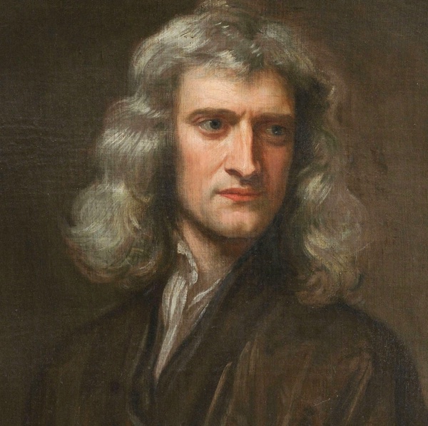 Portrait of Sir Isaac Newton